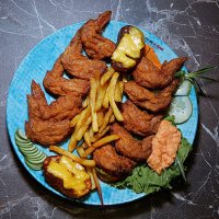 Chef Wings 8 Pcs + French Fry