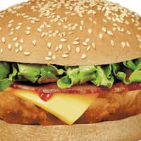 Chicken Burger with Cheese